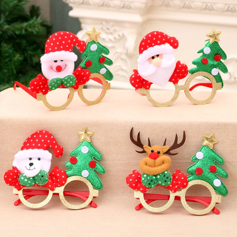 New glasses cartoon antlers old man Christmas children's holiday party creative gifts toys small gifts
New glasses cartoon antlers old man Christmas children's holiday party creative gifts toys small gifts