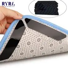 8pcs Carpet Non-slip Sticker Self-Adhesive Anti Skid Grip Tape Carpet Floor Mat Fixed Sticker Carpet Sticker Right-angle L-shape