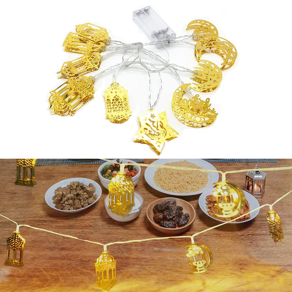 Muslim Ramadan Festival Ramadan Lights Led Lamp Muslim Eid 10 Lights 1pcs Durable Iron Art Warm White Traditional
Muslim Ramadan Festival Ramadan Lights Led Lamp Muslim Eid 10 Lights 1pcs Durable Iron Art Warm White Traditional