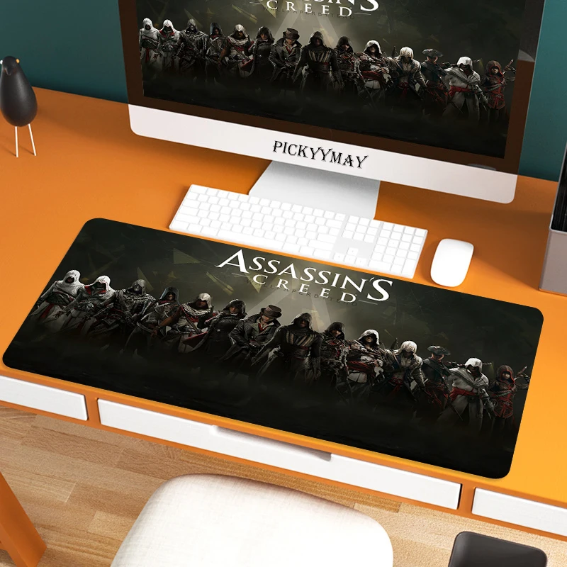Gaming Computer Mouse Pad Assassin's Creed Large Mouse Mat Big Desk Mat Non-Slip Rubber Base Mousepad For Laptop PC Waterproof
Gaming Computer Mouse Pad Assassin's Creed Large Mouse Mat Big Desk Mat Non-Slip Rubber Base Mousepad For Laptop PC Waterproof