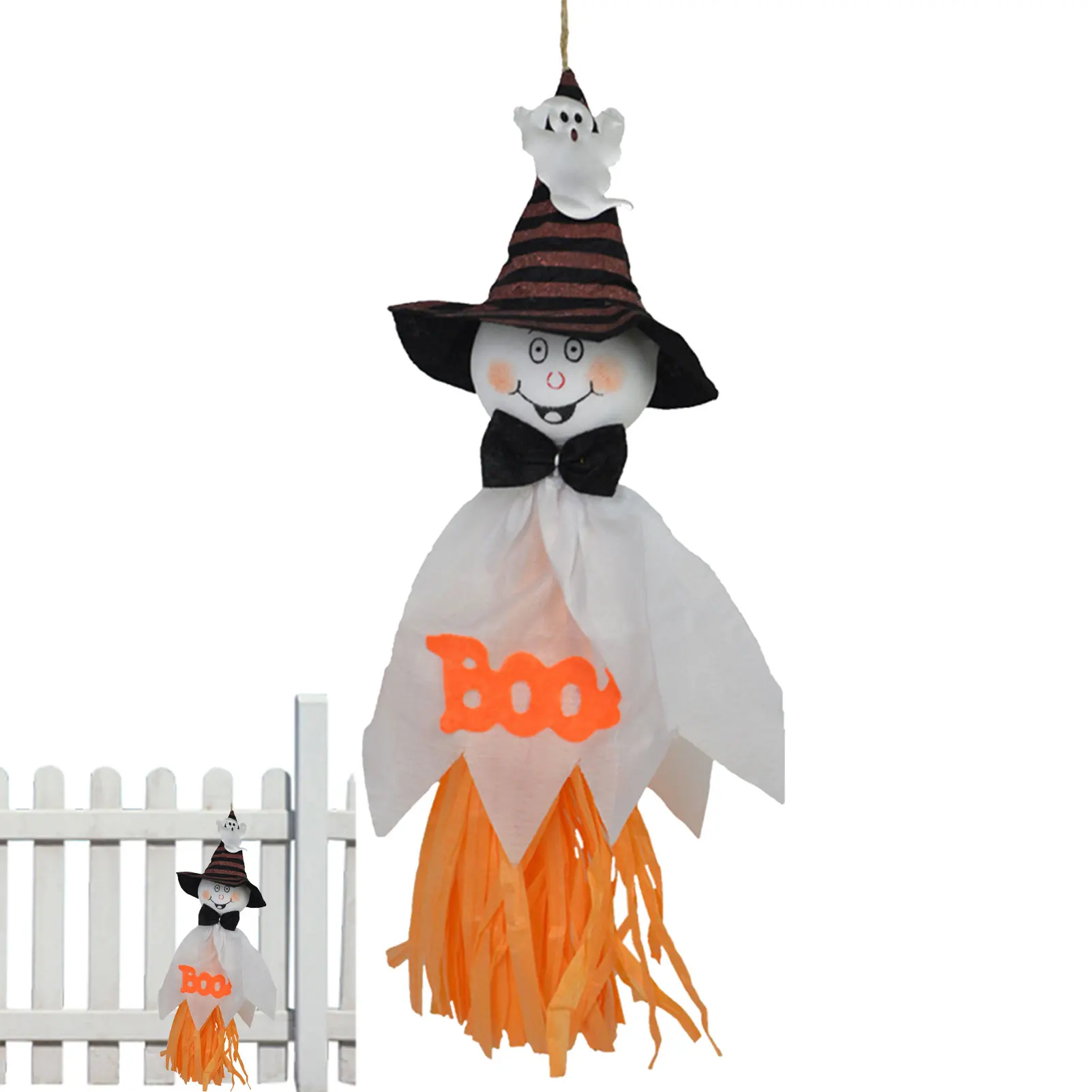 Halloween Pumpkin Spider Ghost Swing Windsock Pendant Outdoor Tree Festival Decoration Different Styles Easy To Hang
Halloween Pumpkin Spider Ghost Swing Windsock Pendant Outdoor Tree Festival Decoration Different Styles Easy To Hang