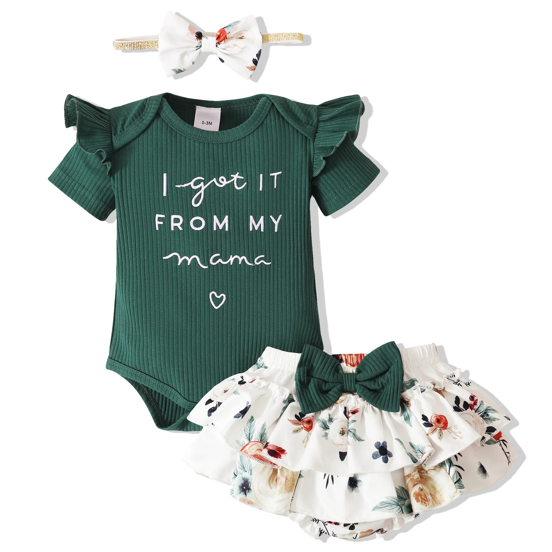Baby Girl Summer Clothes 2022 Korean Kids Fashion Letter Printed Rompers Floral Briefs Headbands 3PCS Infant Outfits Tracksuits
Baby Girl Summer Clothes 2022 Korean Kids Fashion Letter Printed Rompers Floral Briefs Headbands 3PCS Infant Outfits Tracksuits