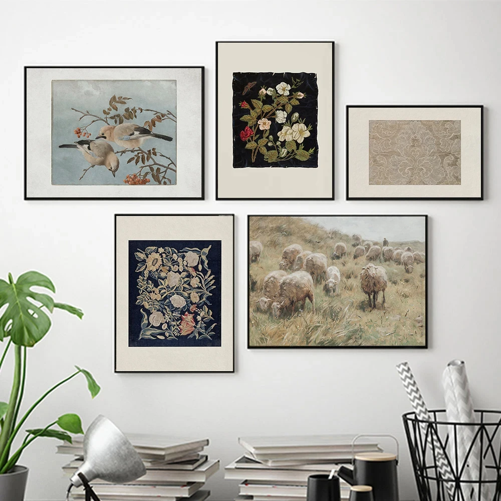 Vintage postersTextile Wall Printable Tapestry Floral Rug Pattern Floral Artwork Antique Bird Art Sheep Painting Nursery Decor
Vintage postersTextile Wall Printable Tapestry Floral Rug Pattern Floral Artwork Antique Bird Art Sheep Painting Nursery Decor