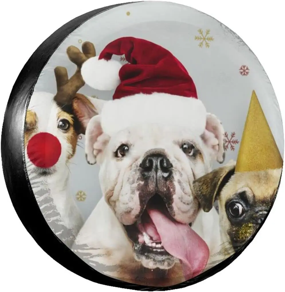 Spare Tire Cover Universal Tires Cover Cute Dog Car Tire Cover Wheel Weatherproof and Dust-Proof UV Sun Tire Cover (Fits
Spare Tire Cover Universal Tires Cover Cute Dog Car Tire Cover Wheel Weatherproof and Dust-Proof UV Sun Tire Cover (Fits