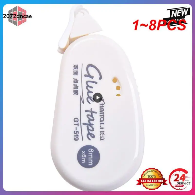 1~8PCS 6m*6mm Double Sided Adhesive Scrapbooking Collage Photo Album School Stationery Supplies Roller
1~8PCS 6m*6mm Double Sided Adhesive Scrapbooking Collage Photo Album School Stationery Supplies Roller