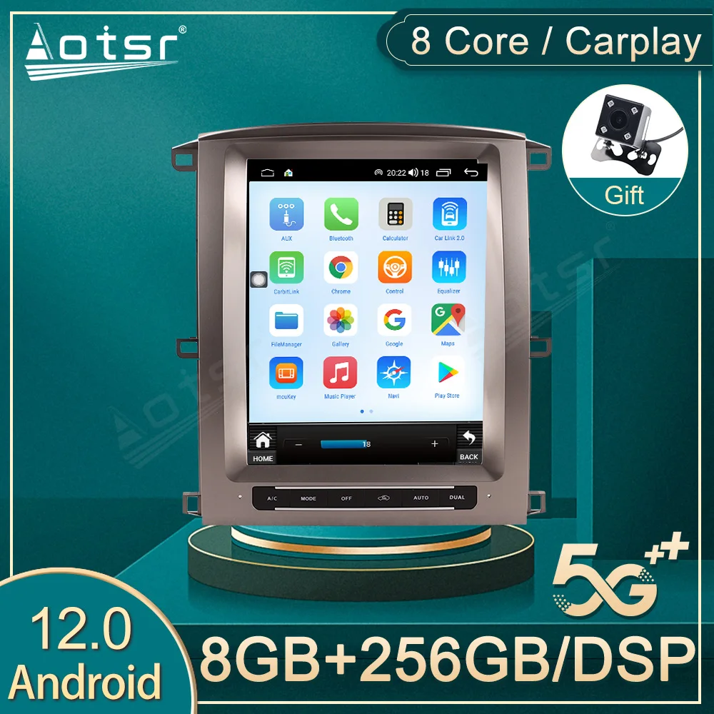 Android 12 видеоплеер для Toyota Land Cruiser 100 LC100 для Lexus LX470 2002 2003 2004 2005 2006 2007 GPS Navi Head Unit
Android 12 видеоплеер для Toyota Land Cruiser 100 LC100 для Lexus LX470 2002 2003 2004 2005 2006 2007 GPS Navi Head Unit