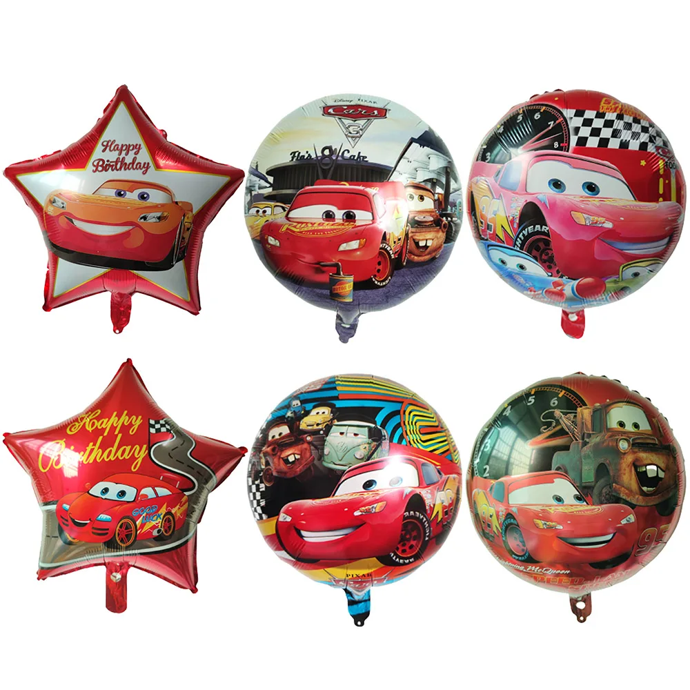 Фольгированные шары Disney Lightning McQueen, 10 шт.
Фольгированные шары Disney Lightning McQueen, 10 шт.