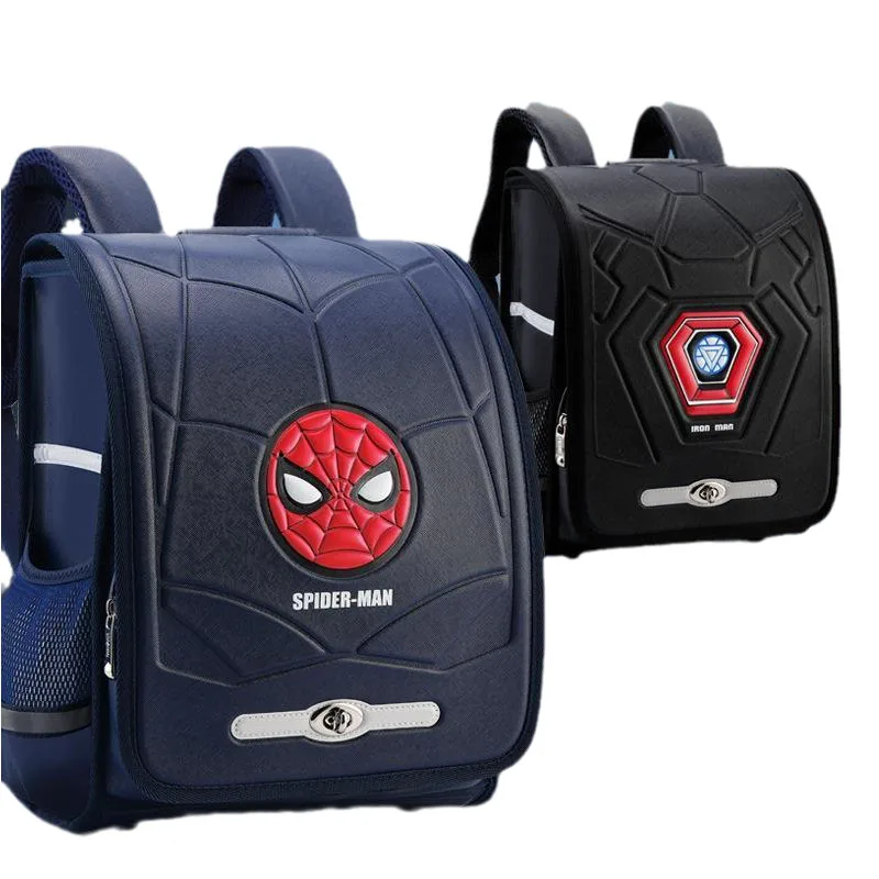 Cartoon Anime Disney Iron Man Captain America Spider-Man Cute Kawaii Boys Large-Capacity Spine Protection Children's Schoolbag
Cartoon Anime Disney Iron Man Captain America Spider-Man Cute Kawaii Boys Large-Capacity Spine Protection Children's Schoolbag