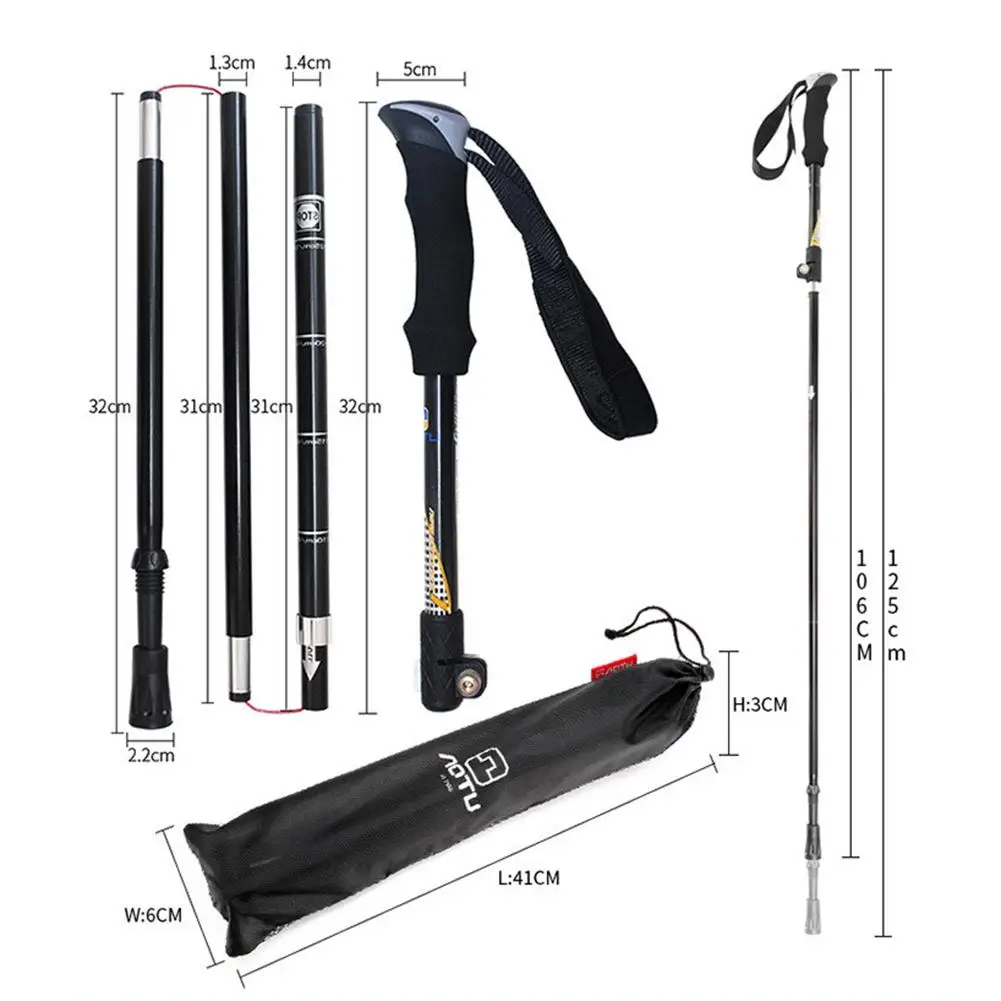 1pc Telescopic Alpenstock Walking Hiking Stick Ultralight Adjustable Aluminum Alloy Camping Trekking Pole
1pc Telescopic Alpenstock Walking Hiking Stick Ultralight Adjustable Aluminum Alloy Camping Trekking Pole