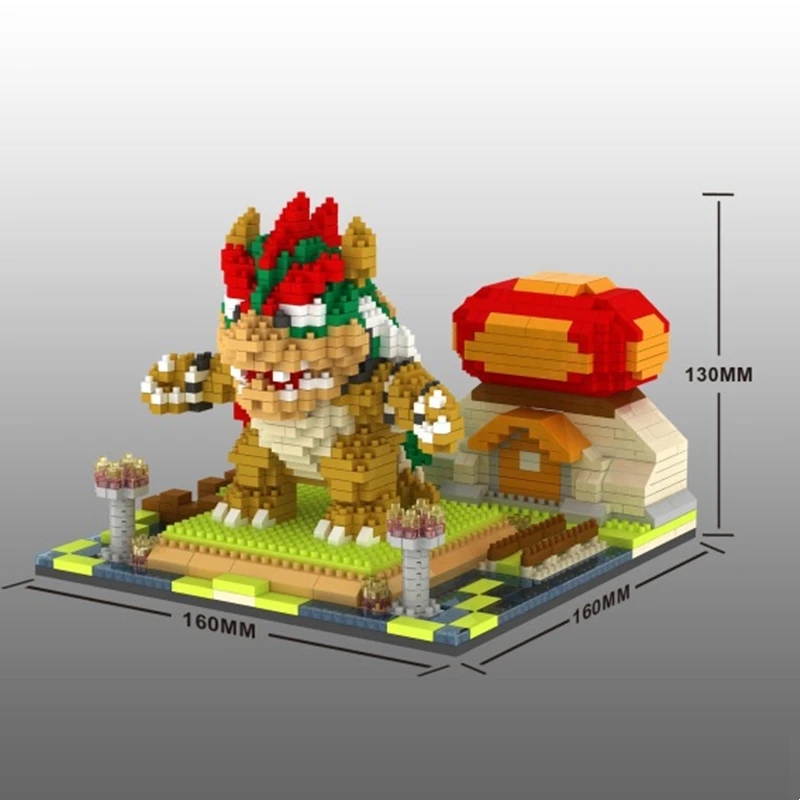 Конструктор мультяшный, мини-кирпичи летающие Ma Bro Bowser Yoshi, аниме фигурки, игрушки, подарок для детей
Конструктор мультяшный, мини-кирпичи летающие Ma Bro Bowser Yoshi, аниме фигурки, игрушки, подарок для детей