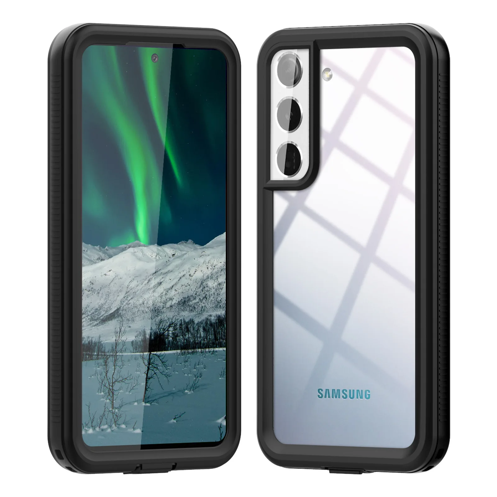 Waterproof Clear Case for Samsung Galaxy S22 Ultra Case Built-in Screen Protector Full Body Heavy Duty Rugged Shockproof Cover
Waterproof Clear Case for Samsung Galaxy S22 Ultra Case Built-in Screen Protector Full Body Heavy Duty Rugged Shockproof Cover