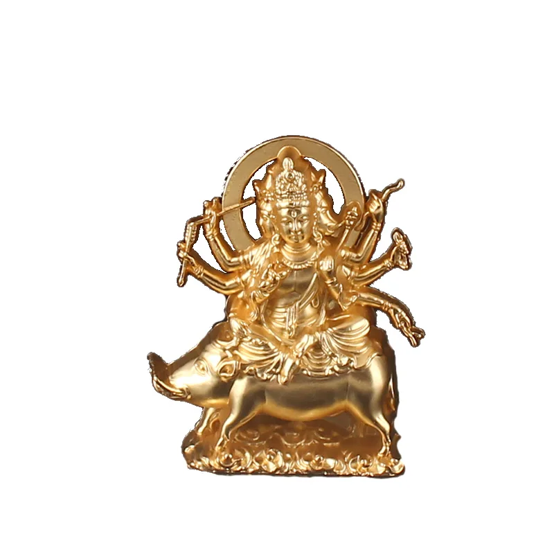 Molitshita Bodhisattva Statue Decoration Alloy Plating Family Decoration Sculpture Solid Wood Portable Buddha Niche
Molitshita Bodhisattva Statue Decoration Alloy Plating Family Decoration Sculpture Solid Wood Portable Buddha Niche