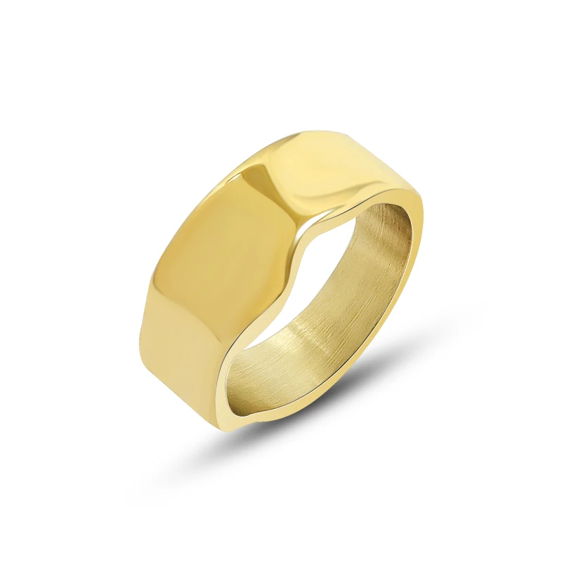 Korean Ins Style Small Design Ring Simple Plain Ring Women's Stainless Steel Ring Women's Jewelry Fashion Products
Korean Ins Style Small Design Ring Simple Plain Ring Women's Stainless Steel Ring Women's Jewelry Fashion Products