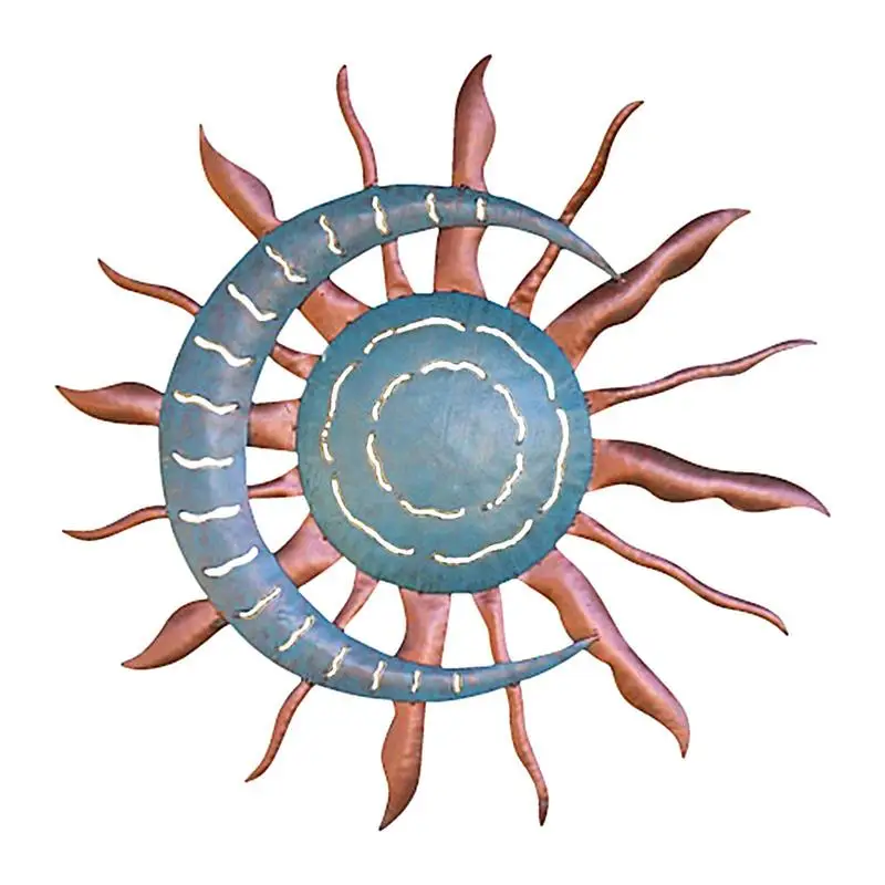 Настенное художественное украшение, металлическая настенная скульптура с изображением солнца, луны, солнца, настенное художественное украшение для гостиной, спальни
Настенное художественное украшение, металлическая настенная скульптура с изображением солнца, луны, солнца, настенное художественное украшение для гостиной, спальни