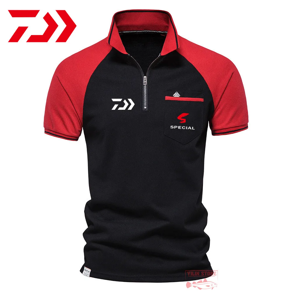 2022 New Daiwa Fishing Clothing Men Breathable Quick Dry Spring Summer Outdoor Sports Fishing Clothes Polo Tee Fishing T Shirt
2022 New Daiwa Fishing Clothing Men Breathable Quick Dry Spring Summer Outdoor Sports Fishing Clothes Polo Tee Fishing T Shirt