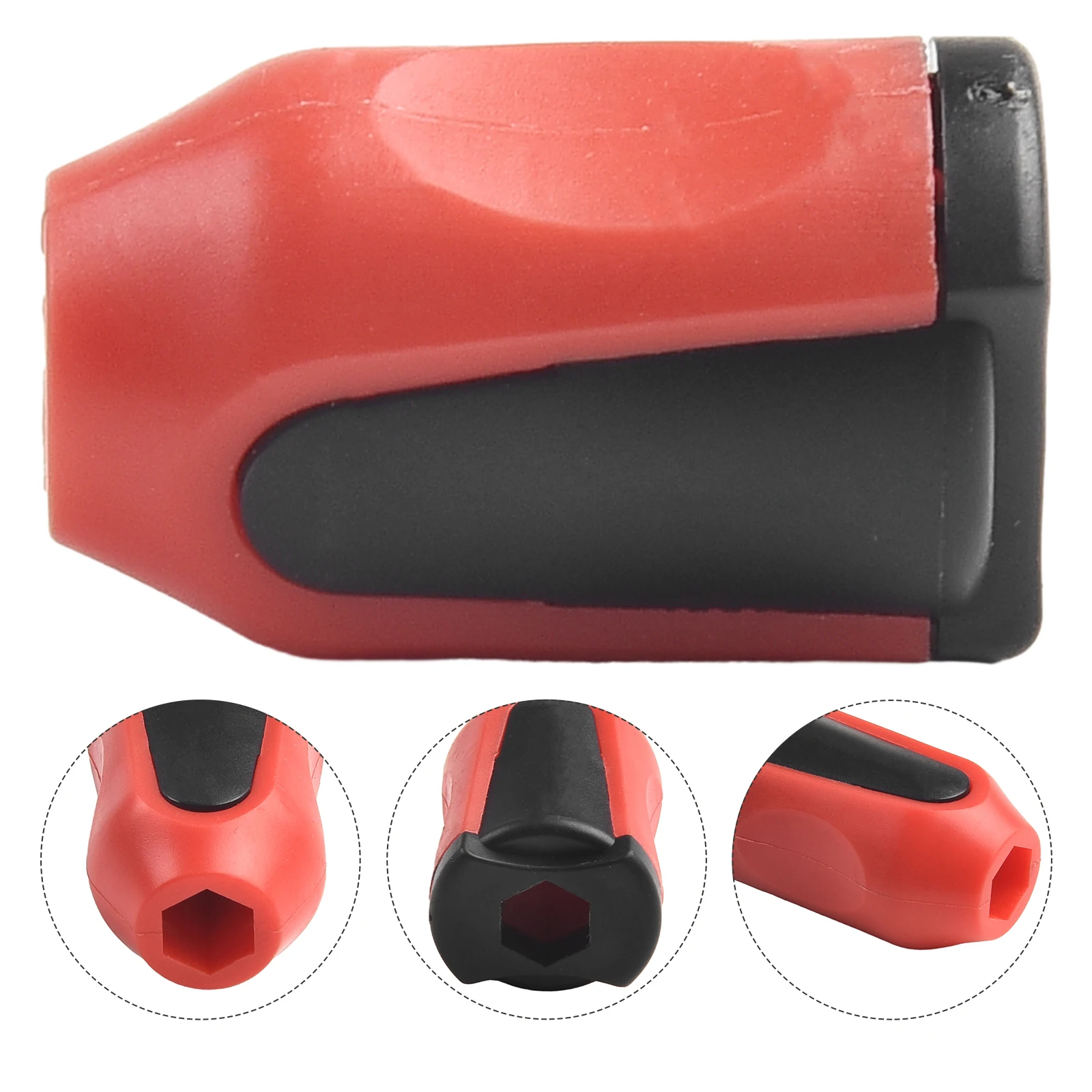 Hand Tool 1PC Strong Magnetic Sleeve Batch Head Screwdriver Hexagonal Wrench Fixed Holder Ring Plastic+alloy Steel Prevent Slip
Hand Tool 1PC Strong Magnetic Sleeve Batch Head Screwdriver Hexagonal Wrench Fixed Holder Ring Plastic+alloy Steel Prevent Slip