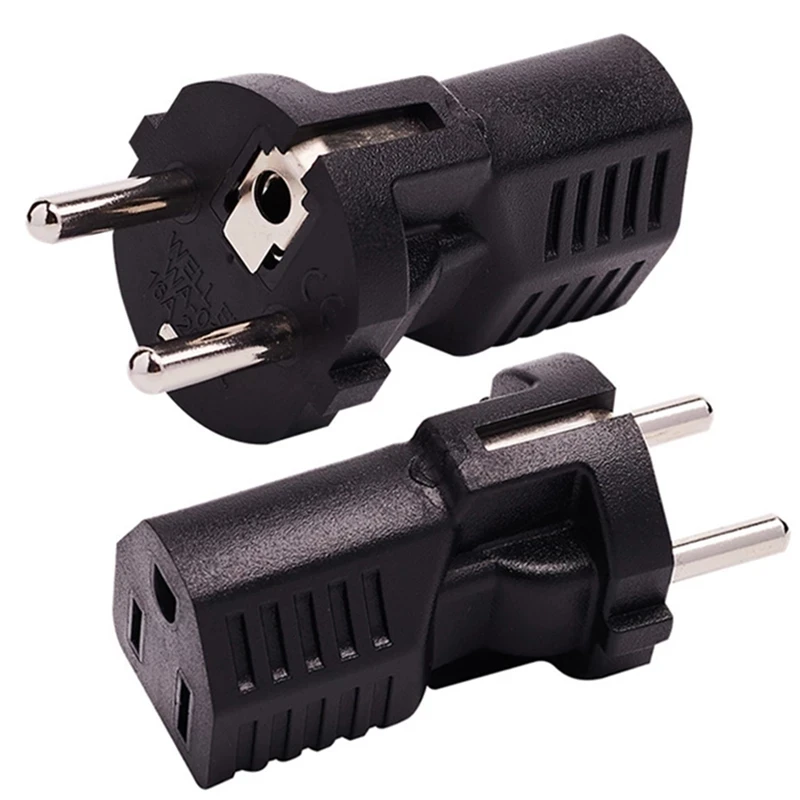 10pcs EU Europe 4.8mm Germany French TO NAME 5-15R US Female Plug AC Power Adapter Connector Socket Conversion Converter
10pcs EU Europe 4.8mm Germany French TO NAME 5-15R US Female Plug AC Power Adapter Connector Socket Conversion Converter