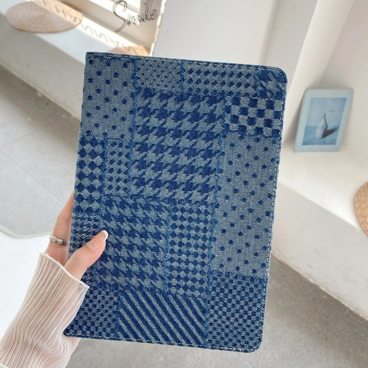Blue Canvas Denim Cloth Case for IPad 7th 8th 9th Generation 10.2 Inch Cover for Ipad Pro 11 10.5 2021 Air 4 Mini 6 5 2020 2019
Blue Canvas Denim Cloth Case for IPad 7th 8th 9th Generation 10.2 Inch Cover for Ipad Pro 11 10.5 2021 Air 4 Mini 6 5 2020 2019