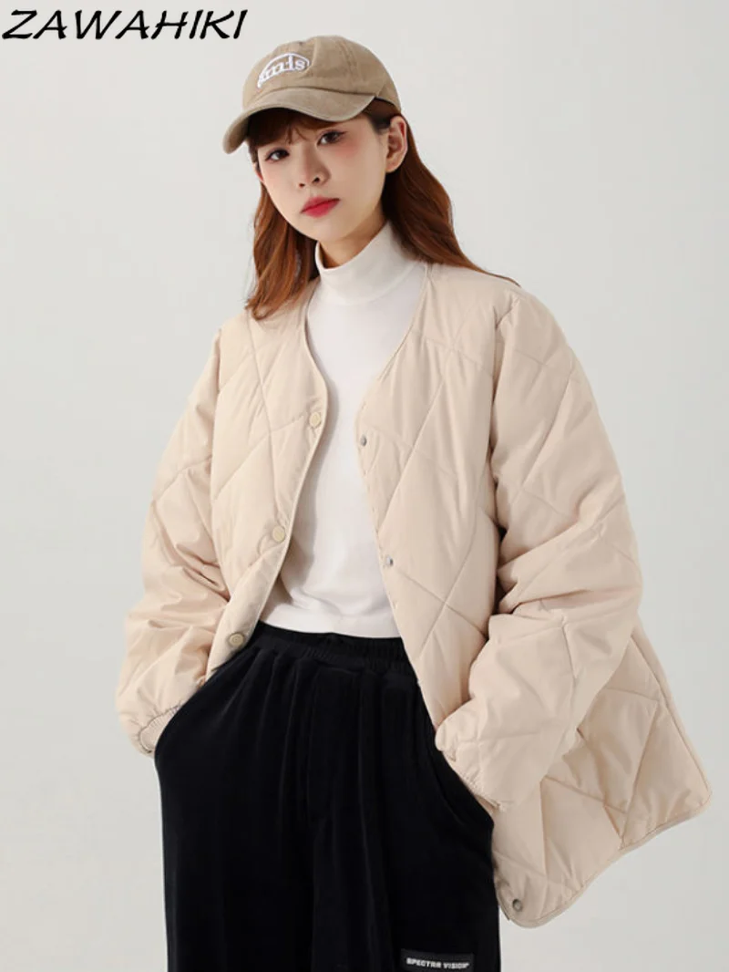 Elegant Argyle Casual Buttons-up Parkas Women Fashion O-Neck Coats Women Elegant Pockets Cotton Jackets Female Outerwear
Elegant Argyle Casual Buttons-up Parkas Women Fashion O-Neck Coats Women Elegant Pockets Cotton Jackets Female Outerwear