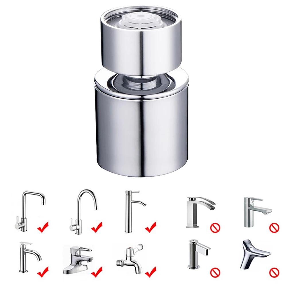 Aerator Swivel Tap Faucet Nozzle Flexible 360 Degree Kitchen Tap Head Rotate Faucet Swivel End Diffuser Adapter Filter FM22
Aerator Swivel Tap Faucet Nozzle Flexible 360 Degree Kitchen Tap Head Rotate Faucet Swivel End Diffuser Adapter Filter FM22