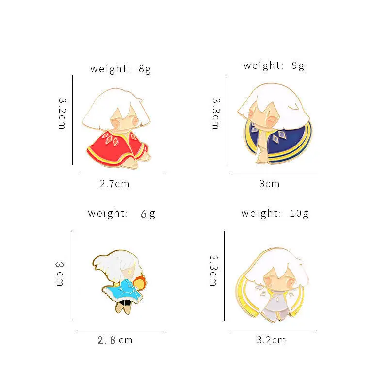 Cartoon Anime Light Encounter Around Brooch Metal Badge Oyster Mushroom White Bird Anime Medal Bag Clothes Accessories Medal
Cartoon Anime Light Encounter Around Brooch Metal Badge Oyster Mushroom White Bird Anime Medal Bag Clothes Accessories Medal
