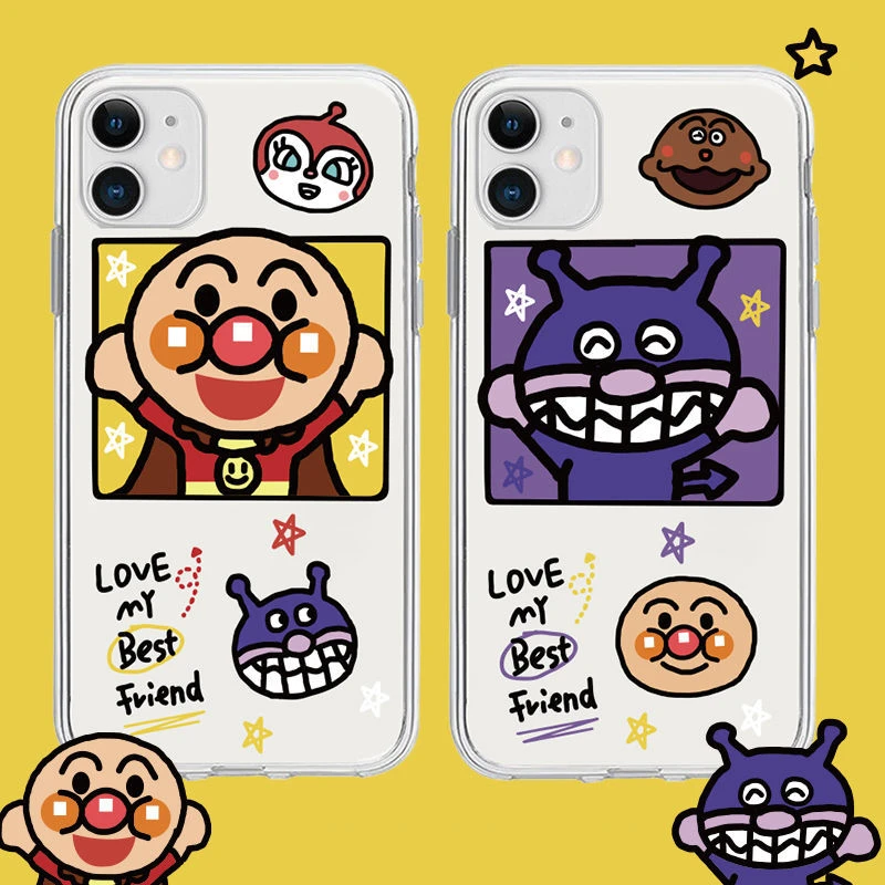 Phone Case For iPhone 13 12 11 6 6s 7 8 Plus X XR 11 11Pro XS Max Soft TPU Anpanman Transparent Silicon Shockproof Back Cover
Phone Case For iPhone 13 12 11 6 6s 7 8 Plus X XR 11 11Pro XS Max Soft TPU Anpanman Transparent Silicon Shockproof Back Cover