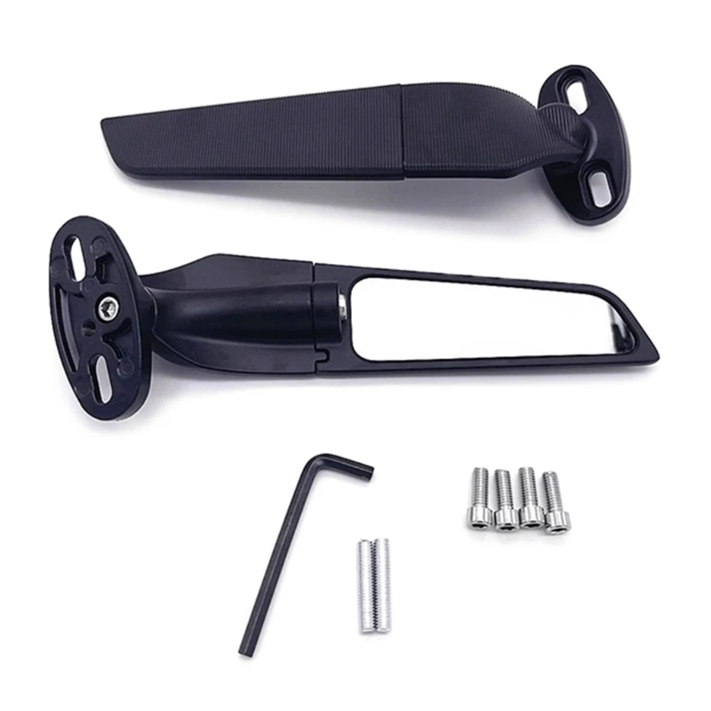 Motorcycle Mirror Modified Wind Wing Adjustable Rotating Rearview Mirror Motorbike Accessories E8BC
Motorcycle Mirror Modified Wind Wing Adjustable Rotating Rearview Mirror Motorbike Accessories E8BC