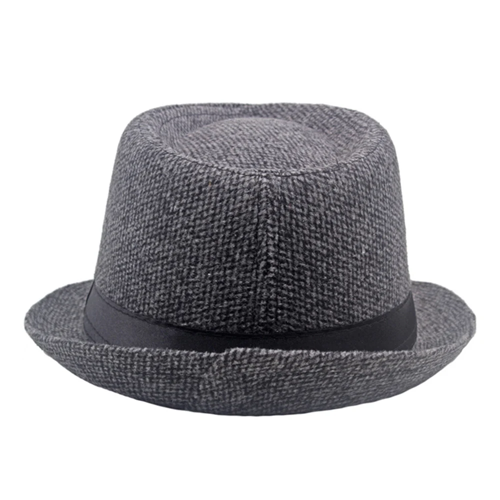 Top Fedora Hat New Trend British Style Middle-aged Classic Dad Jazz Hats Woolen Men Stylish Hats Winter Flat Top Fedora Hat
Top Fedora Hat New Trend British Style Middle-aged Classic Dad Jazz Hats Woolen Men Stylish Hats Winter Flat Top Fedora Hat