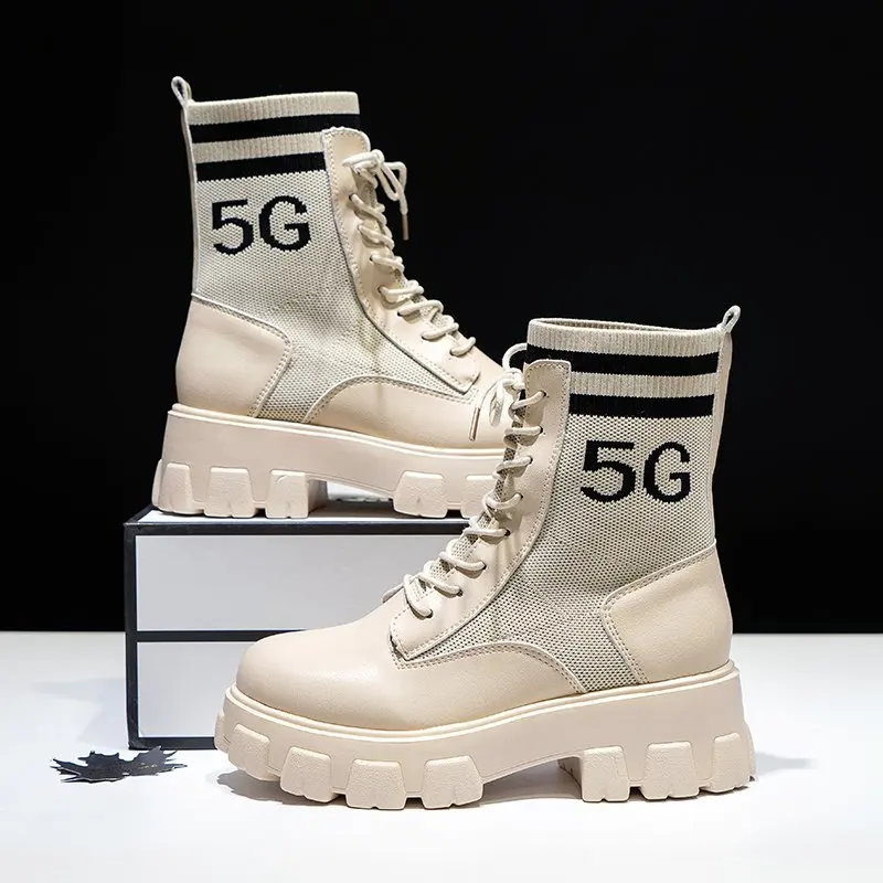 Women's Platform Motorcycle Boots Women Gothic Chunky Punk Woman Black Cool Metal Buckle Ankle Female Lace Up Plus Size 35-43
Women's Platform Motorcycle Boots Women Gothic Chunky Punk Woman Black Cool Metal Buckle Ankle Female Lace Up Plus Size 35-43