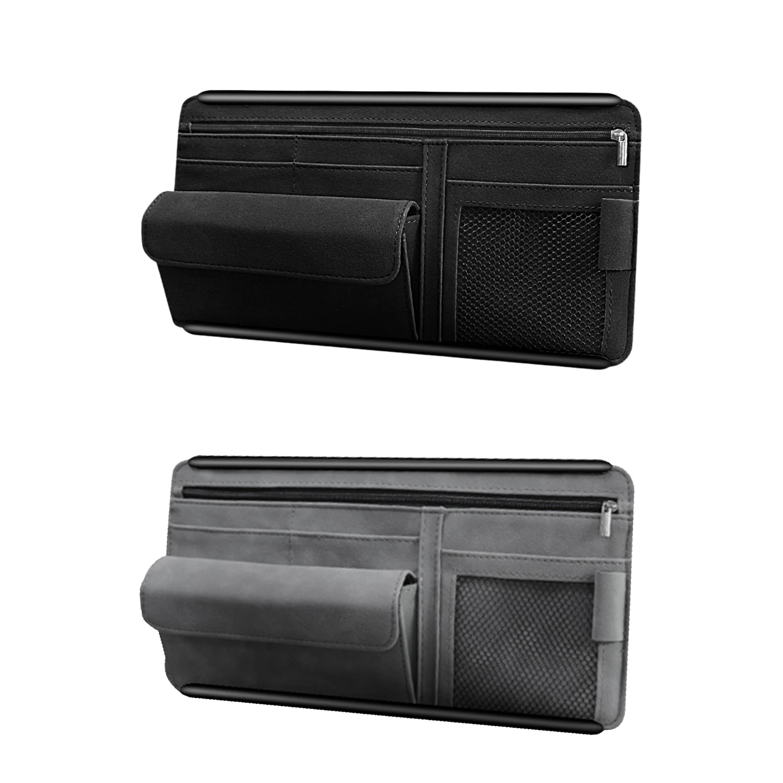 Car Sunvisor Organizer Storage Bags Auto Sunvisor Glasses Case With Zipper Cards Pen Holder Sunglasses Clip For Car Interior
Car Sunvisor Organizer Storage Bags Auto Sunvisor Glasses Case With Zipper Cards Pen Holder Sunglasses Clip For Car Interior