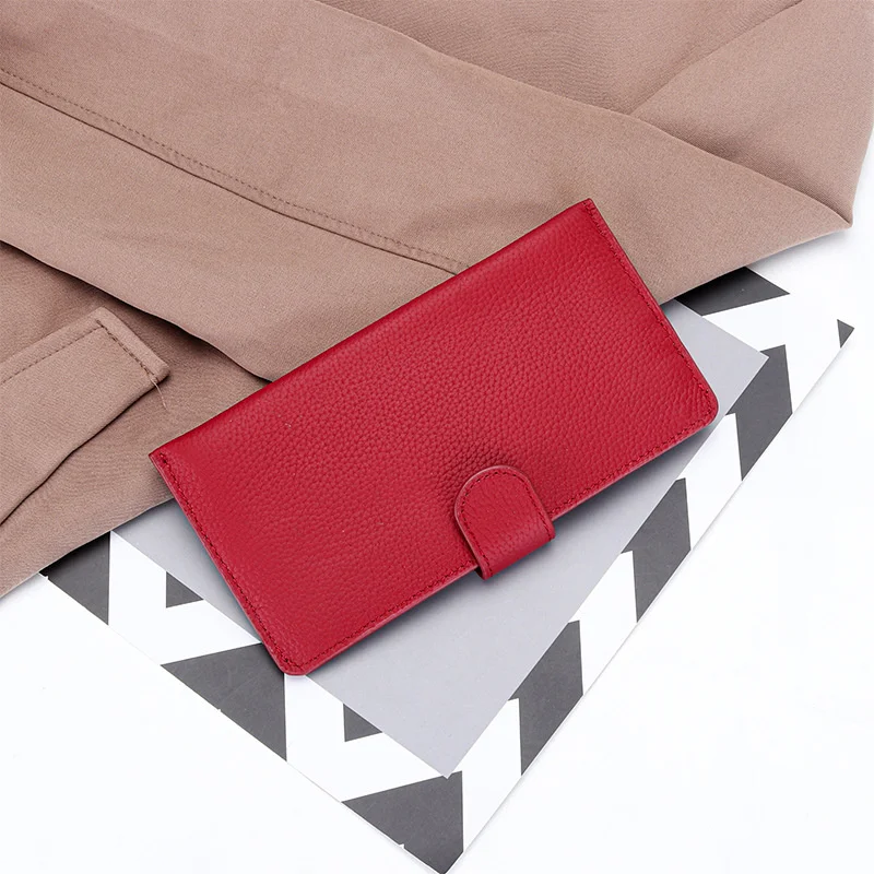 Lady Purse Genuine Leather Women's Wallets Long Ladies Hasp Wallet Clutch Money Bag Design Purse Fashion Purses
Lady Purse Genuine Leather Women's Wallets Long Ladies Hasp Wallet Clutch Money Bag Design Purse Fashion Purses