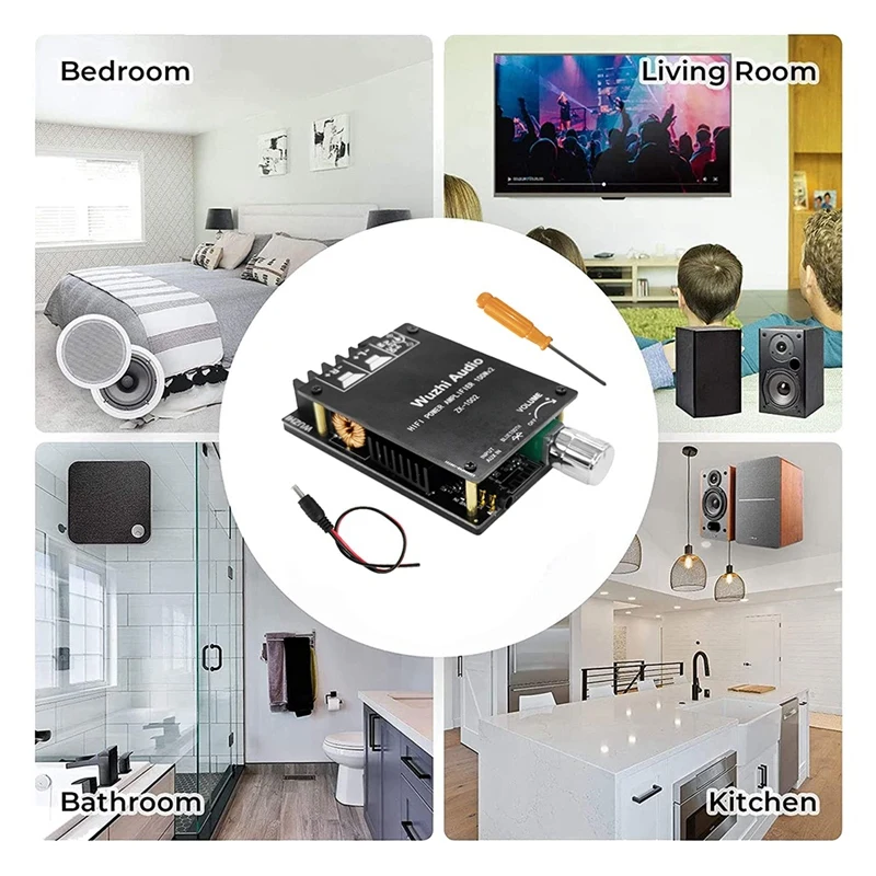 1 компл. 2-канальный стерео Hi-Fi уровень с кабелем постоянного тока Стандартная плата цифрового усилителя Bluetooth
1 компл. 2-канальный стерео Hi-Fi уровень с кабелем постоянного тока Стандартная плата цифрового усилителя Bluetooth