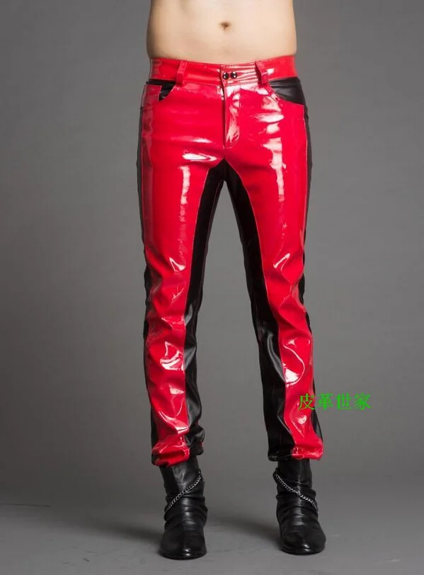 Free Shipping 2022 New Men Fashion Stitching Leather Pants Zipper Plus Size male jeans Man Slim Motorcycle Trouser 29-39
Free Shipping 2022 New Men Fashion Stitching Leather Pants Zipper Plus Size male jeans Man Slim Motorcycle Trouser 29-39