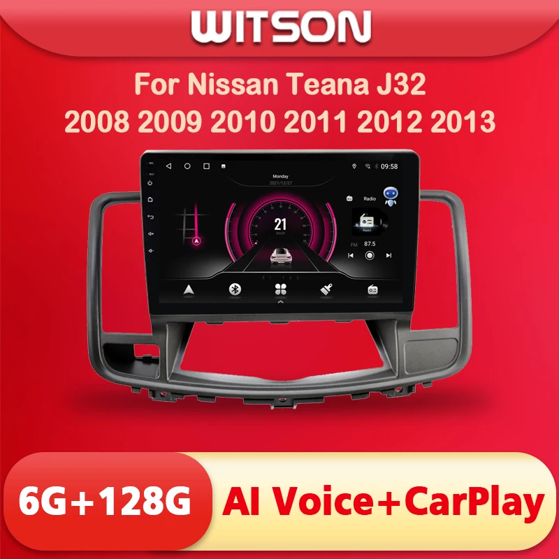 WITSON AI VOICE Android 11 Touch Monitor Car Audio System For NISSAN TEANA 2009 Touch Screen Video 2din Wireless CarPlay
WITSON AI VOICE Android 11 Touch Monitor Car Audio System For NISSAN TEANA 2009 Touch Screen Video 2din Wireless CarPlay