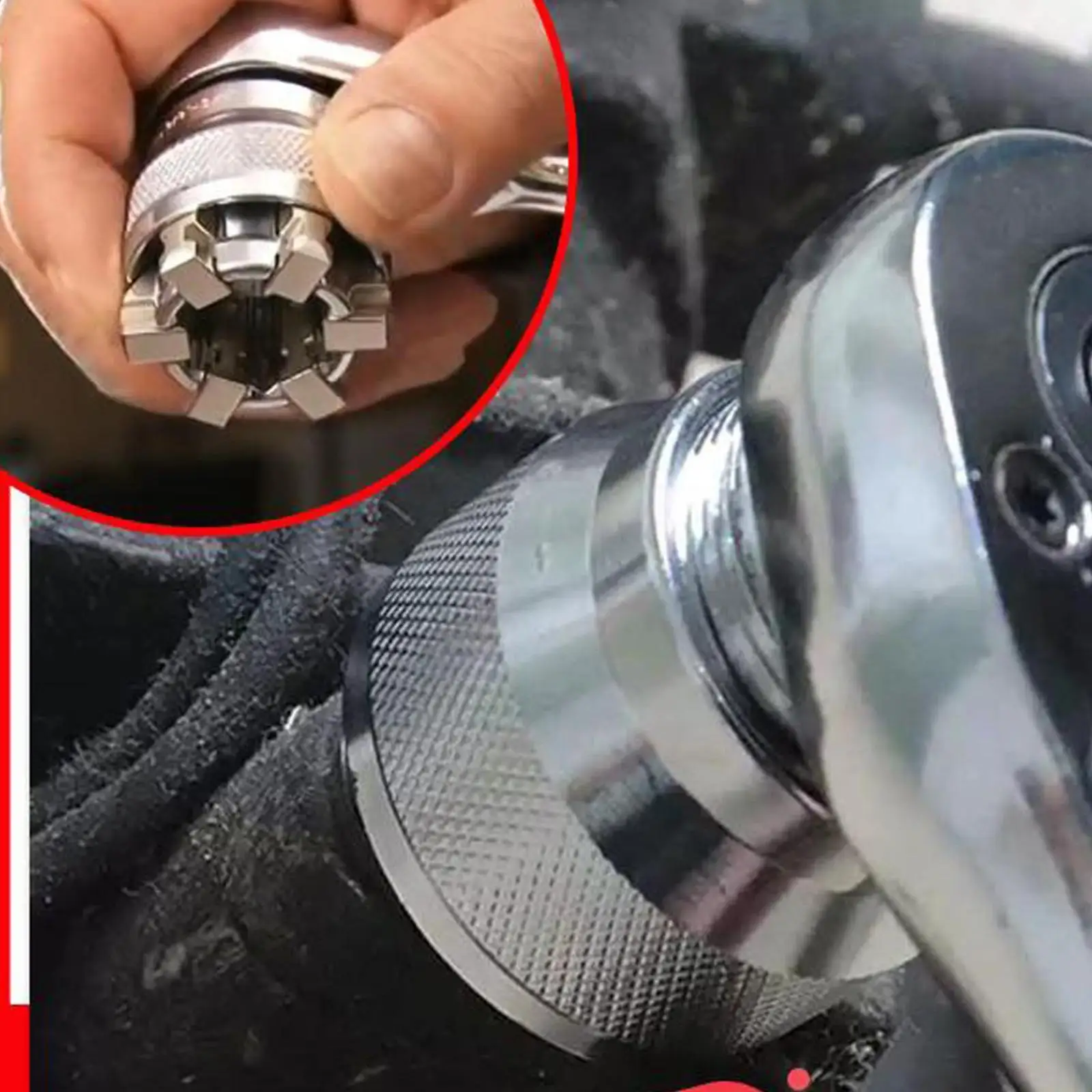 3/8" Ratchet Wrench Universal Socket Wrench MultiFunction Power Drill Ratchet Adapter Adjust 10-19mm Screw Wrench Socket
3/8" Ratchet Wrench Universal Socket Wrench MultiFunction Power Drill Ratchet Adapter Adjust 10-19mm Screw Wrench Socket