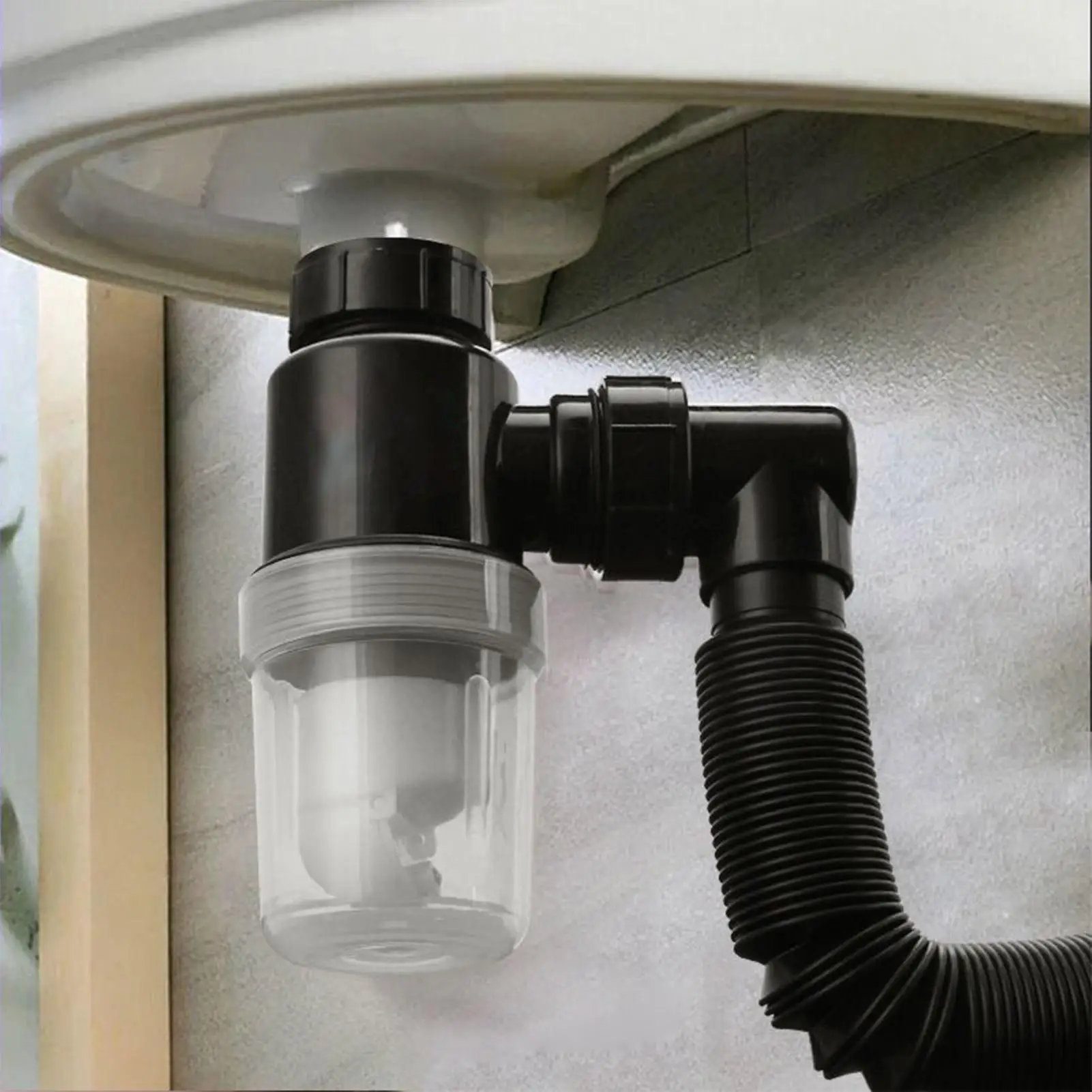 Flexible Drain Pipe | Sink Sewer Drain Pipe Tube | Anti Odor Drain Hose Extension Tube For Kitchen B
Flexible Drain Pipe | Sink Sewer Drain Pipe Tube | Anti Odor Drain Hose Extension Tube For Kitchen B