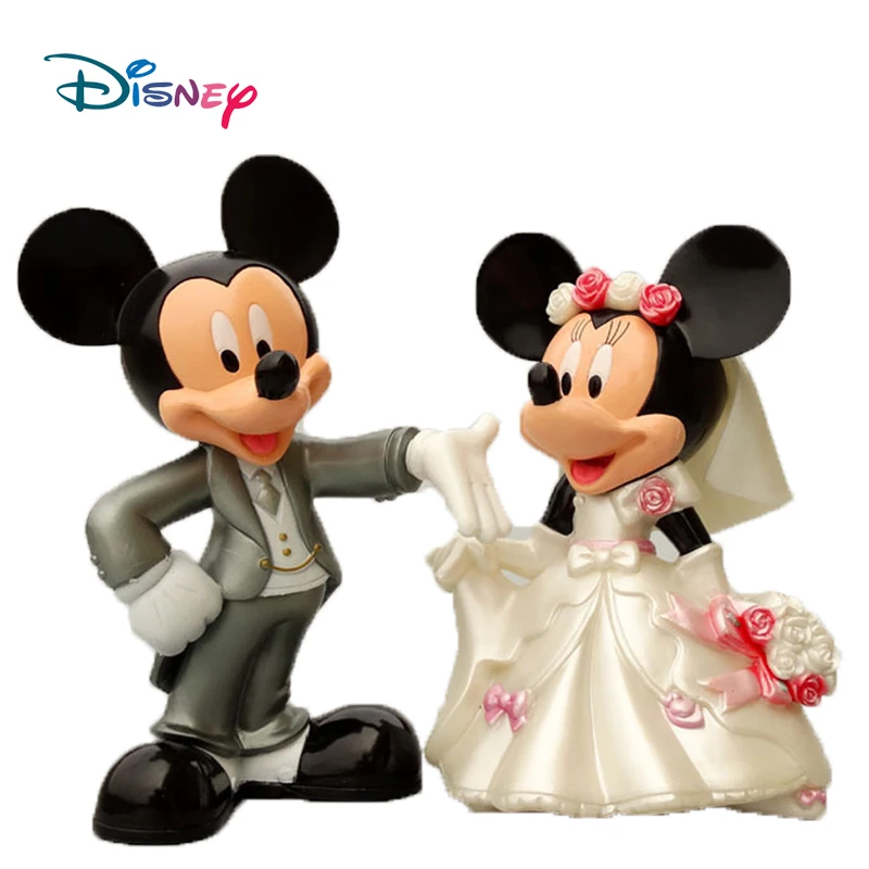 Disney Minnie Mickey Mouse Wedding Party Cake Decoration 15cm PVC Action Figure Model Wedding Present Kid Toy Gift Briquedos
Disney Minnie Mickey Mouse Wedding Party Cake Decoration 15cm PVC Action Figure Model Wedding Present Kid Toy Gift Briquedos