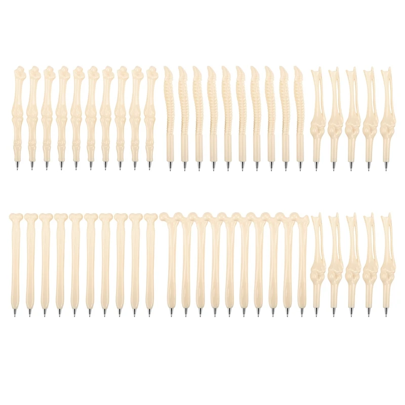50 Pcs/Lot Pen Writing Supplies Bone Shape Ballpoint Pens New Creative Gift School Supply-Blue Ink
50 Pcs/Lot Pen Writing Supplies Bone Shape Ballpoint Pens New Creative Gift School Supply-Blue Ink