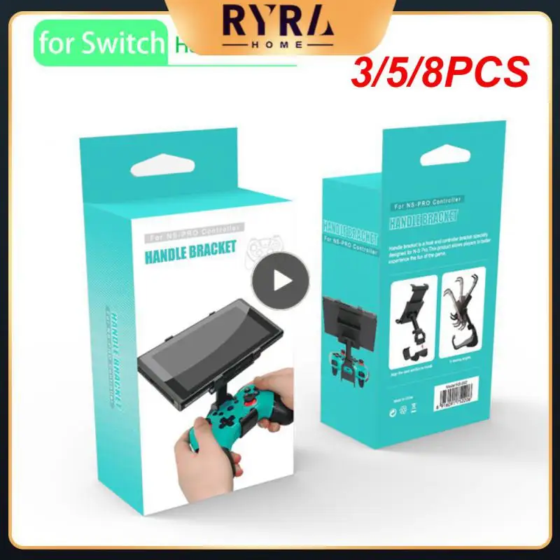 3/5/8PCS For Switch Gamepad Clip Sturdy And Stable Mount-clip Holder Controller Free Your Hands Handle Bracket
3/5/8PCS For Switch Gamepad Clip Sturdy And Stable Mount-clip Holder Controller Free Your Hands Handle Bracket