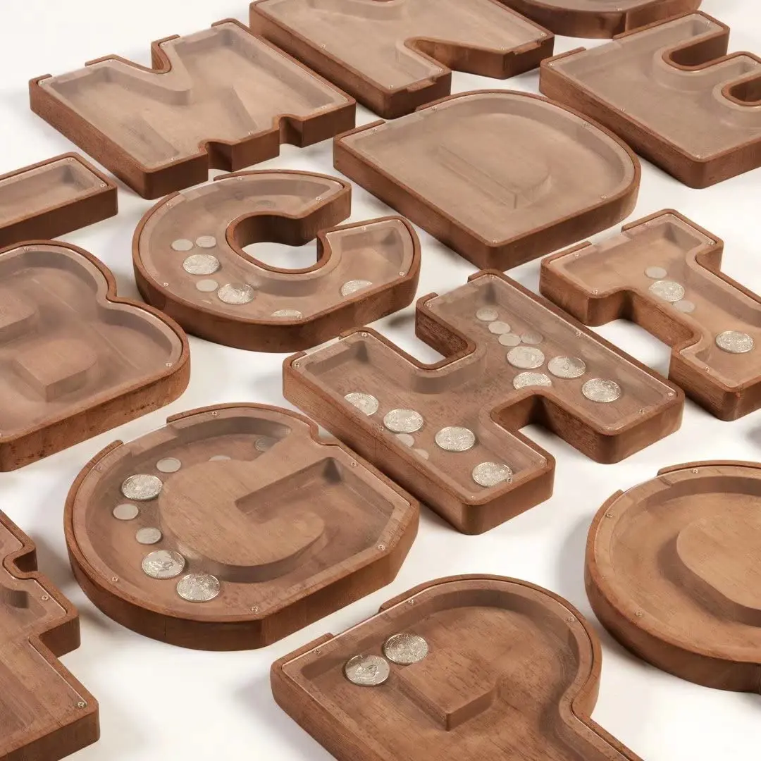 9.1 inch Large Letter Wooden Piggy Bank Alphabet Money Bank room decor home decoraction Ornaments Gift
9.1 inch Large Letter Wooden Piggy Bank Alphabet Money Bank room decor home decoraction Ornaments Gift