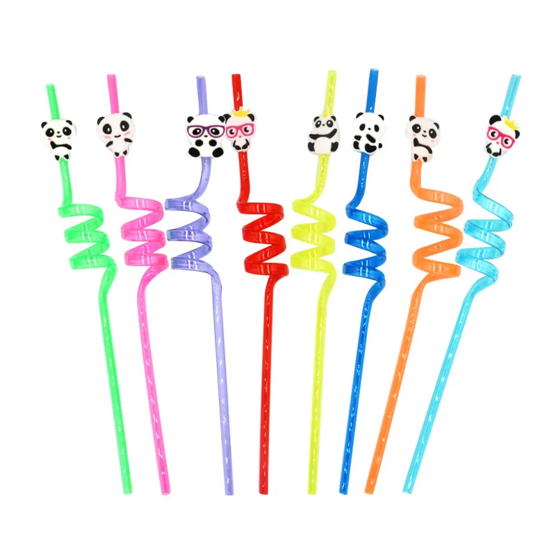26cm/8pcs Reusable Plastic Animal Drinking Straws Unicorn Panda Party Children's Birthday Gift Festive Party Gift Baby Shower
26cm/8pcs Reusable Plastic Animal Drinking Straws Unicorn Panda Party Children's Birthday Gift Festive Party Gift Baby Shower