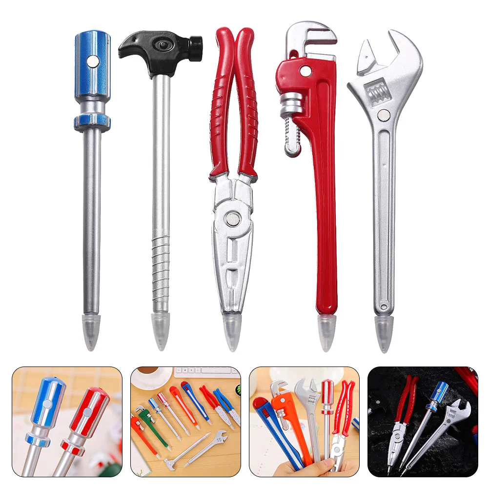 5pcs Individual Ballpoint Pens Hard-ware Tools Shaped Writing Pens Students Stationery
5pcs Individual Ballpoint Pens Hard-ware Tools Shaped Writing Pens Students Stationery