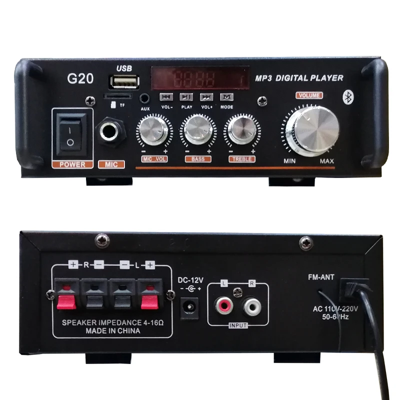 Цифровой домашний усилитель G20 110 В/220 В Blue-tooth 5,0 HiFi сабвуфер домашний кинотеатр звуковая система с дистанционным управлением 2022
Цифровой домашний усилитель G20 110 В/220 В Blue-tooth 5,0 HiFi сабвуфер домашний кинотеатр звуковая система с дистанционным управлением 2022