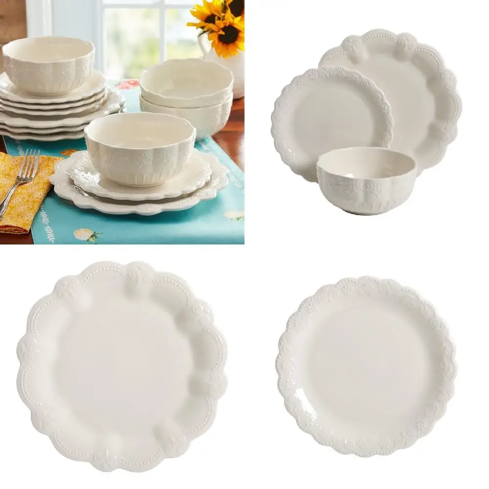 Fantastic 12-Piece Comfort Feel Signature Design Linen Look Dinnerware Set with Service for 4
Fantastic 12-Piece Comfort Feel Signature Design Linen Look Dinnerware Set with Service for 4