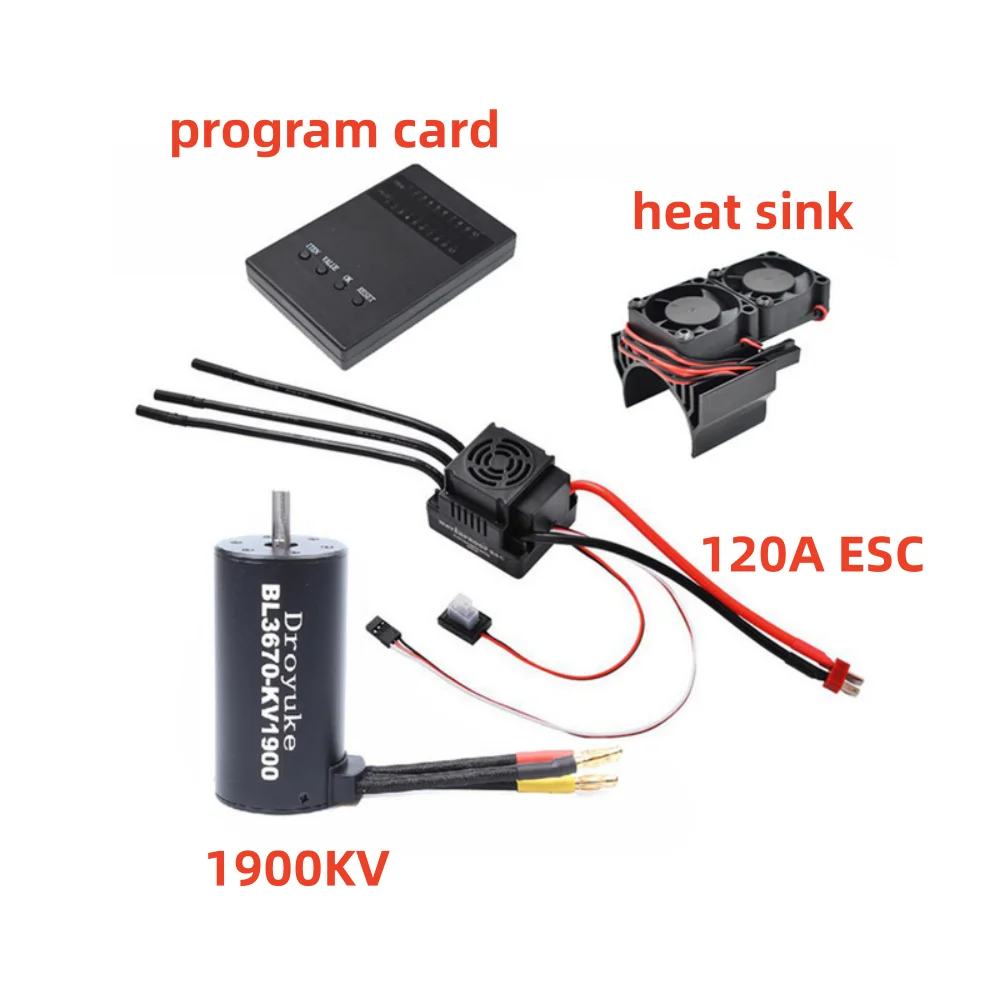 Бесщеточный двигатель Droyuke BL3670 1900KV 2150KV 2650KV и 120A бесщеточный ESC и радиатор с двумя вентиляторами и программная карта для радиоуправляемого автомобиля 1/8 1:8
Бесщеточный двигатель Droyuke BL3670 1900KV 2150KV 2650KV и 120A бесщеточный ESC и радиатор с двумя вентиляторами и программная карта для радиоуправляемого автомобиля 1/8 1:8