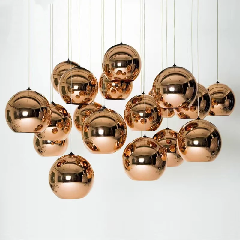 Postmodern Minimalist Pendnt Lamp Cafe Glass Ball Decoration Silver Mirror Electroplating Spherical Golden Bar Dining Chandelier
Postmodern Minimalist Pendnt Lamp Cafe Glass Ball Decoration Silver Mirror Electroplating Spherical Golden Bar Dining Chandelier