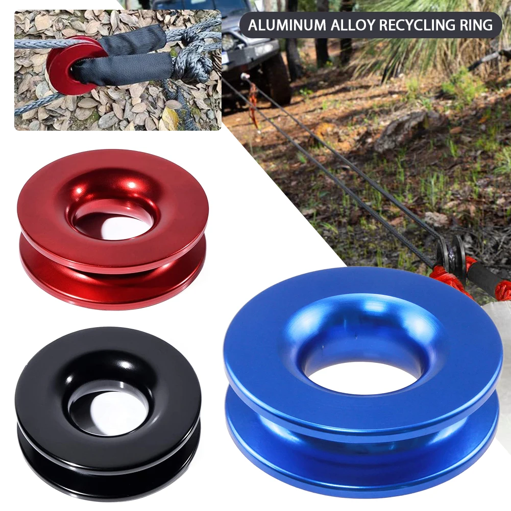 Aluminum Alloy Recycling Ring Trailer Rope Multi-use For Off-road Recovery 
Aluminum Alloy Recycling Ring Trailer Rope Multi-use For Off-road Recovery