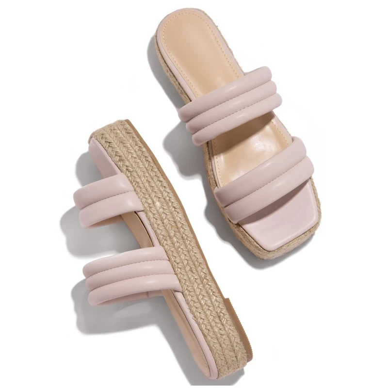Women Slippers Espadrilles Casual Flat Platform Candy Color 2022 Straw Hemp Rope Vintage Soled Ladies Fisherman Shoes Size 43
Women Slippers Espadrilles Casual Flat Platform Candy Color 2022 Straw Hemp Rope Vintage Soled Ladies Fisherman Shoes Size 43