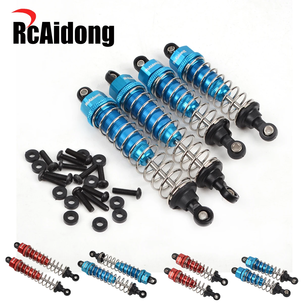 RcAidong Aluminum 74/95mm Front & Rear Shock Absorber Damper for for HSP Redcat Hongnor LRP HPI Hobao 1/10 RC Buggy Truck Car
RcAidong Aluminum 74/95mm Front & Rear Shock Absorber Damper for for HSP Redcat Hongnor LRP HPI Hobao 1/10 RC Buggy Truck Car