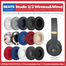 Replacement Ear Pads For Beats Studio 3 Wireless Studio 2 Wired Headphone Accessories Earpads Headset Ear Cushion Repair Parts